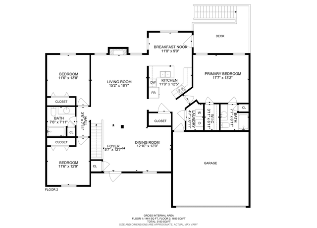 Property at 4612 Manhasset Dr, Columbia, MO 65203, 5 beds, 3 baths