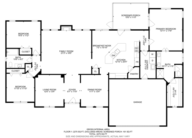 Property at 2413 Wild Oak Ct, Columbia, MO 65201, 3 beds, 2 baths