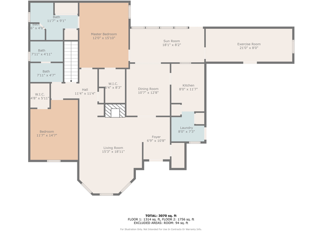 Property at 3005 Meghann Dr, Columbia, MO 65203, 4 beds, 3 baths