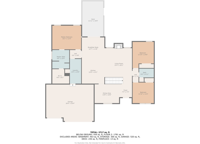 Property at 4707 Emeribrook Ct, Columbia, MO 65203, 4 beds, 3 baths