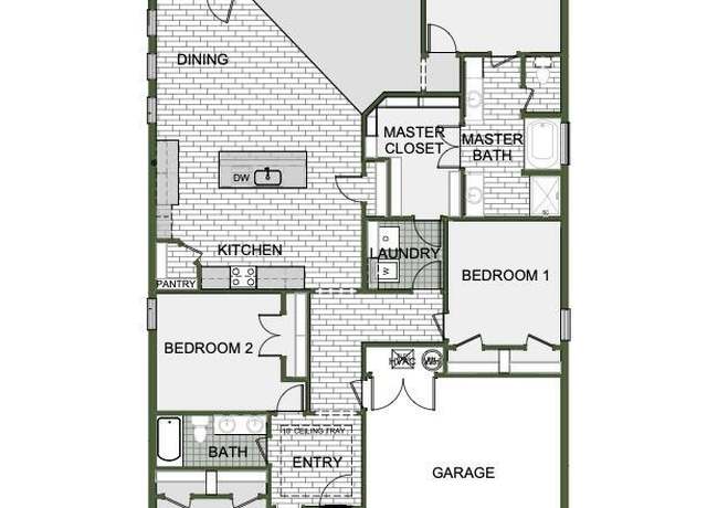 Property at 1706 Mando Ln, Webb City, MO 64870, 4 beds, 2 baths