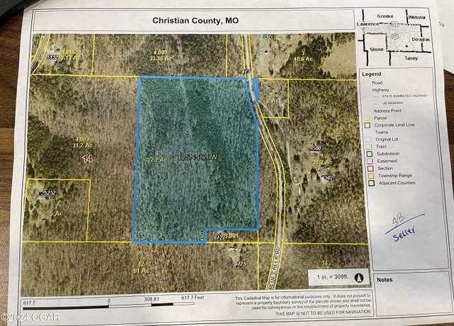 Property at 473 Blue Creek Rd, Chadwick, MO 65629