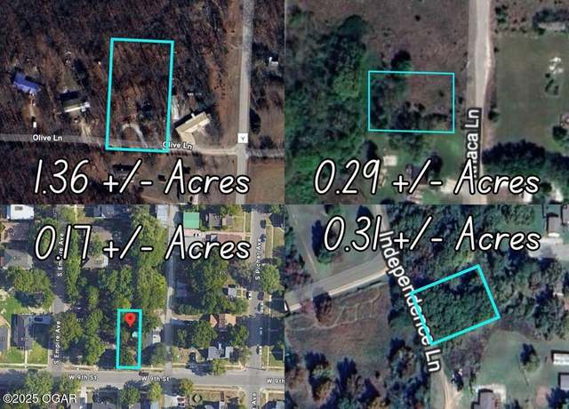 Property at 4 Lot Package (2.13+/- Acres), Neosho, MO 64850