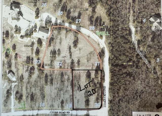 Property at 20 Cedar Falls Road (lot 20), Shell Knob, MO 65747