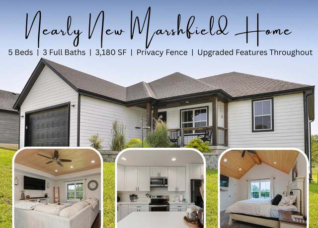 Property at 777 S Elm St, Marshfield, MO 65706, 5 beds, 3 baths