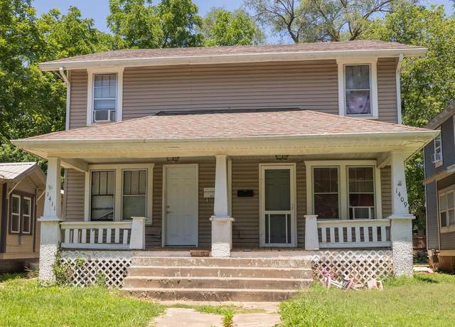 Property at 1409 1411 W Mount Vernon St, Springfield, MO 65806, 4 beds, 1 bath