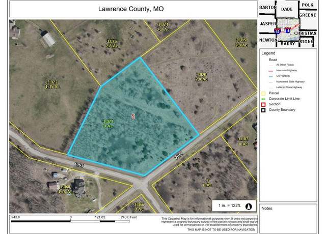 Property at 000 Tract 1 Lawrence 1205, Ash Grove, MO 65604