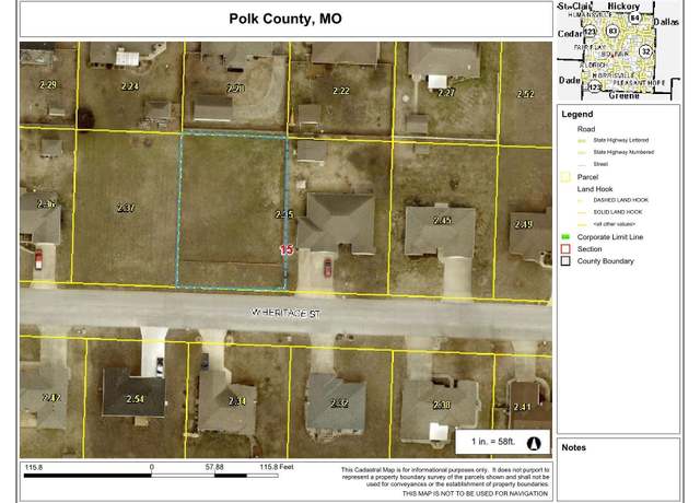 Property at 000 Heritage St, Bolivar, MO 65613