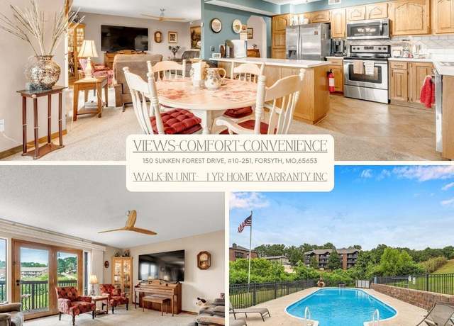 Property at 150 Sunken Forest Drive Dr Unit 10-251, Forsyth, MO 65653, 2 beds, 2 baths