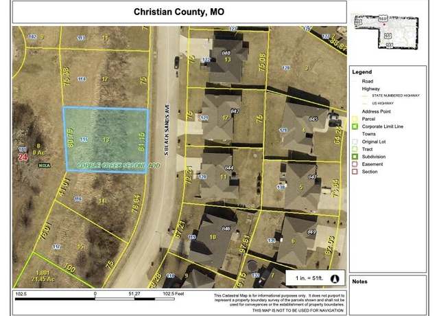 Property at 843 S Black Sands Ave Lot 115, Nixa, MO 65714