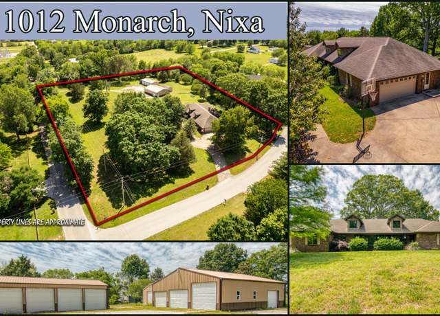 Property at 1012 W Monarch Dr, Nixa, MO 65714, 4 beds, 3 baths