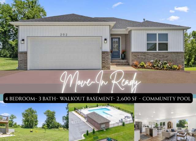 Property at 202 N Cheyenne Vly Rd, Nixa, MO 65714, 4 beds, 3 baths