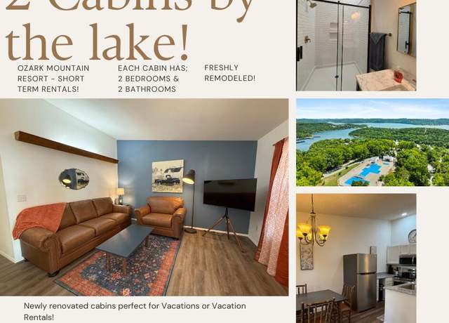 Property at 393 & 395 Ozark Mountain Resort Dr Unit 55 & 59, Kimberling, MO 65686, 4 beds, 4 baths