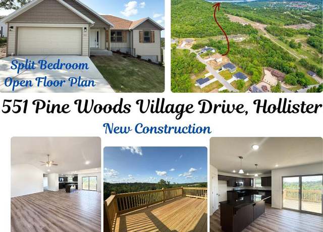 Property at 551 Pine Woods Village Dr Lot 13, Hollister, MO 65672, 3 beds, 2 baths