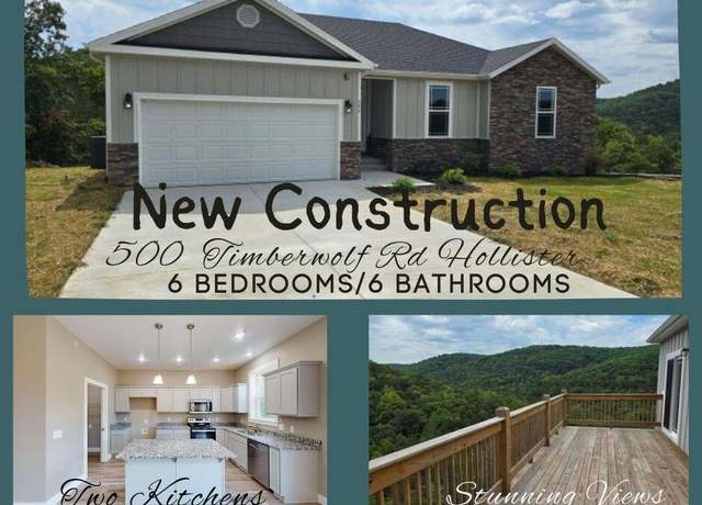 Property at 500 Timber Wolf Rd, Hollister, MO 65672, 6 beds, 6 baths