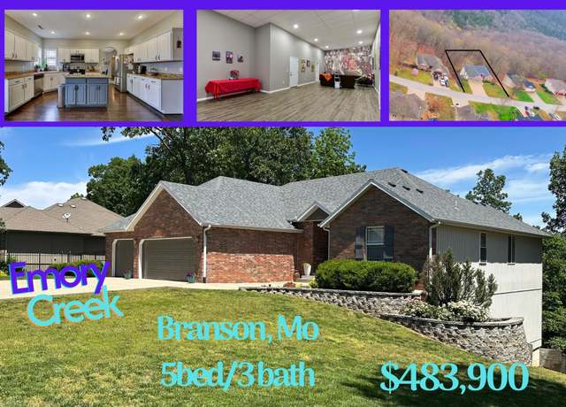 Property at 215 Southview Dr, Branson, MO 65616, 5 beds, 3 baths