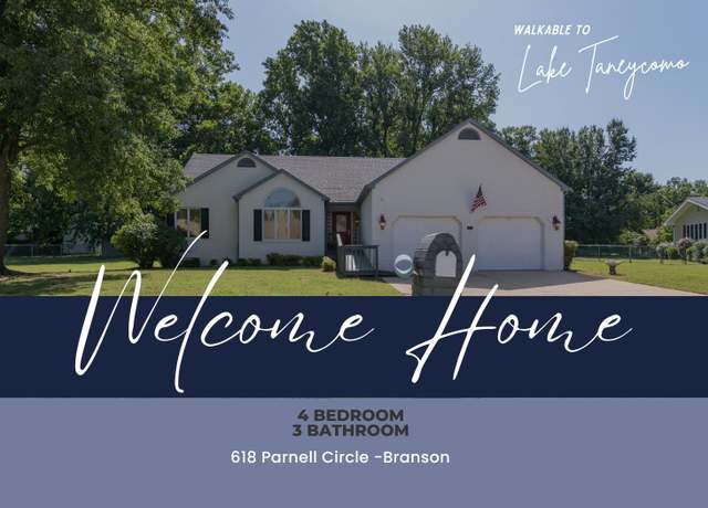 Property at 618 Parnell Circle Cir, Branson, MO 65616, 4 beds, 3 baths