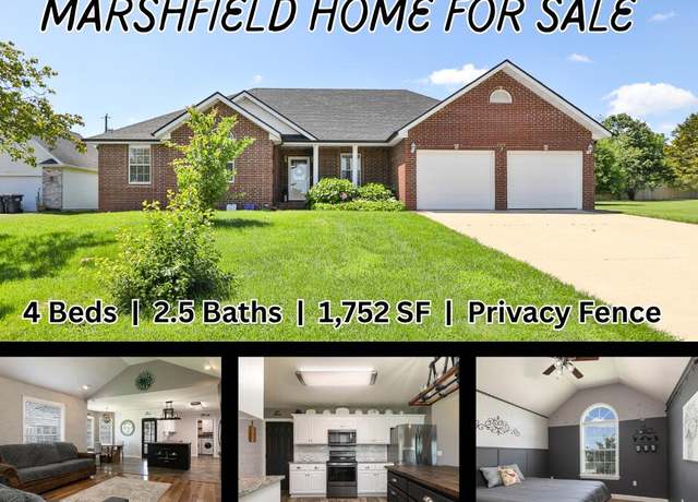 Property at 1020 Berkley Dr, Marshfield, MO 65706, 4 beds, 2.5 baths