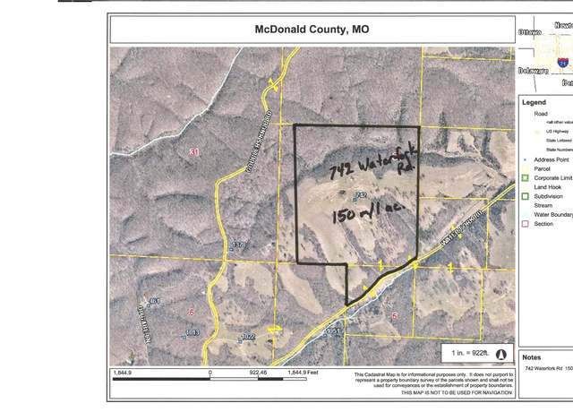 Property at 742 Waterfork Rd, Pineville, MO 64856