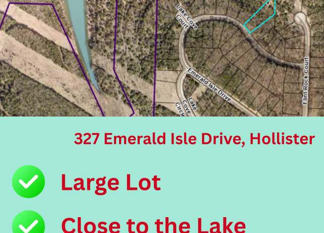 Property at 197 Emerald Isle Dr, Hollister, MO 65672