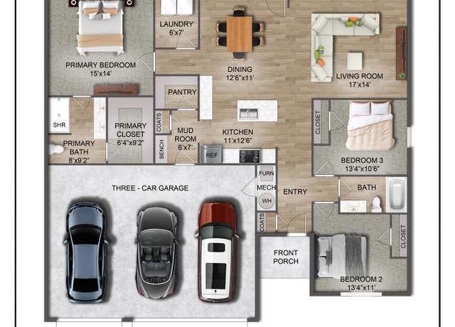 Property at 848 E Virginia Ln Lot 205, Nixa, MO 65714, 3 beds, 2 baths