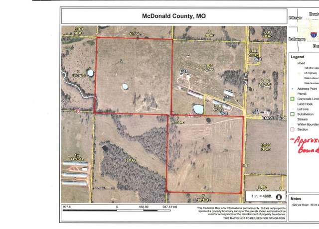 Property at 000 Val Rd, Rocky Comfort, MO 64861
