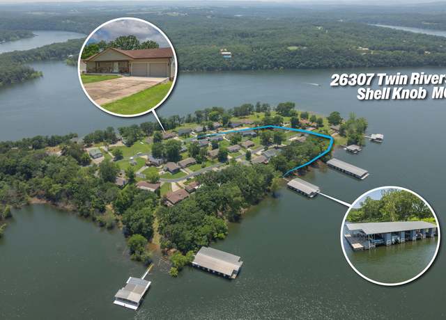 Property at 26307 Twin Rivers Dr, Shell Knob, MO 65747, 3 beds, 2.5 baths
