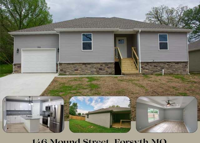 Property at 146 Mound St, Forsyth, MO 65653, 3 beds, 2 baths