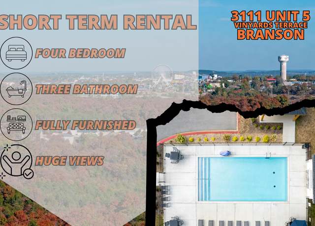 Property at 3111 S Vineyards Ter #5, Branson, MO 65616, 4 beds, 3 baths