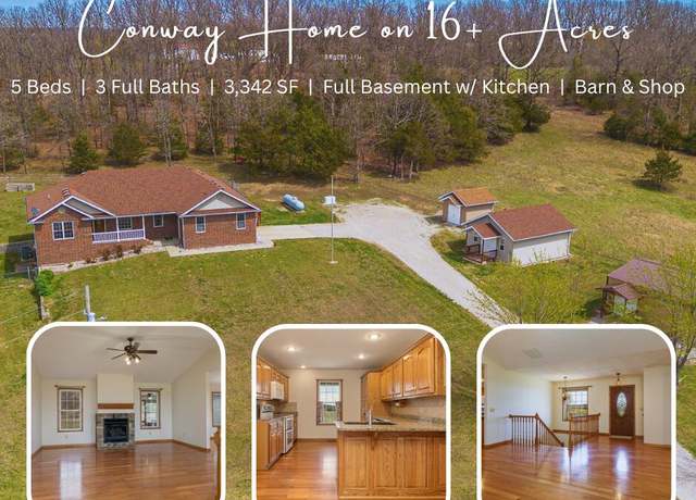 Property at 1206 Black Horse Rd, Conway, MO 65632, 5 beds, 3 baths