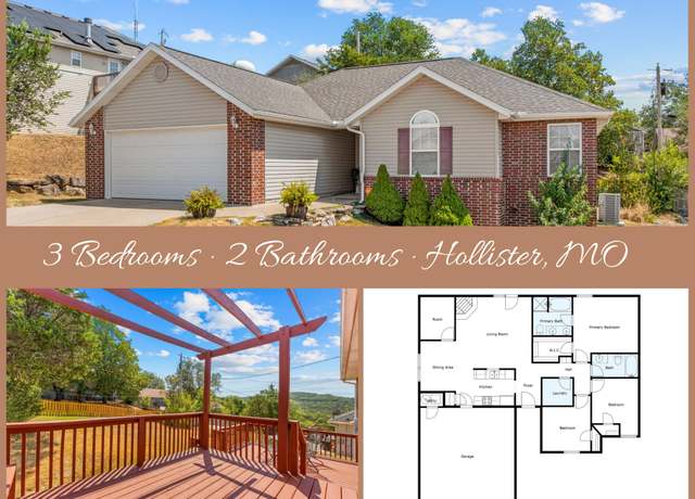 Property at 129 Joseph Way, Hollister, MO 65672, 3 beds, 2 baths