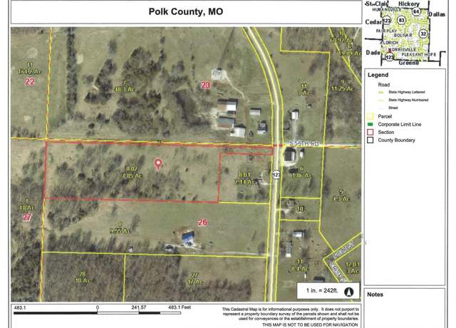 Property at 000 Highway 123, Walnut Grove, MO 65770