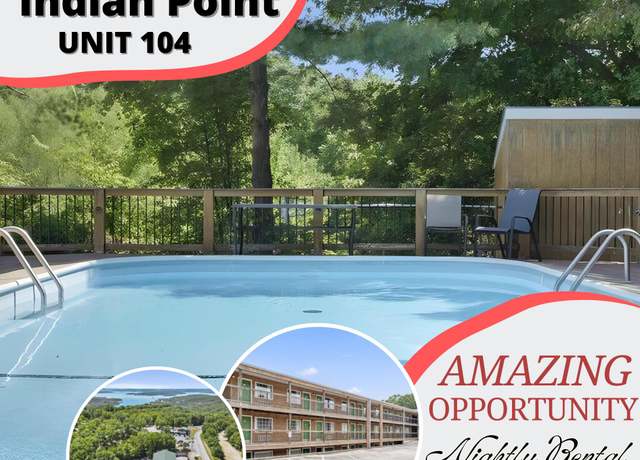 Property at 982 Indian Pt Unit 104  & 105, Indian Point, MO 65616, 1 bed, 1 bath