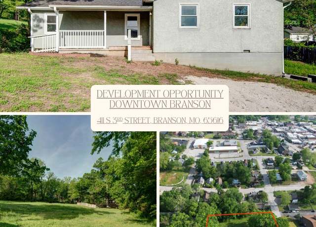 Property at 411 S 3rd St, Branson, MO 65616, 3 beds, 1 bath