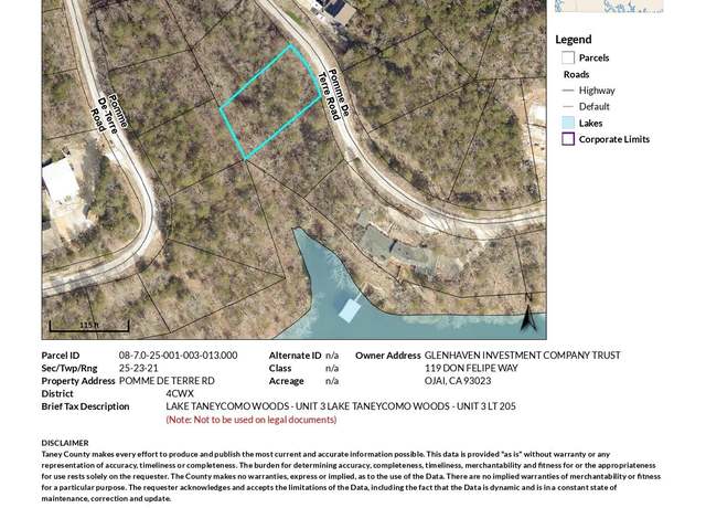 Property at Lot 205 Lake Taneycomo Woods, Branson, MO 65616