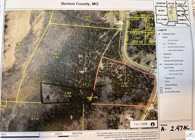 Property at 2.4 acres Cedar Gate Dr, Warsaw, MO 65355