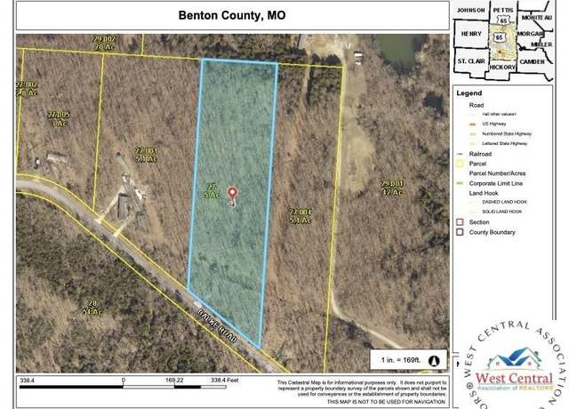 Property at 5 Acres Balke Rd, Warsaw, MO 65355
