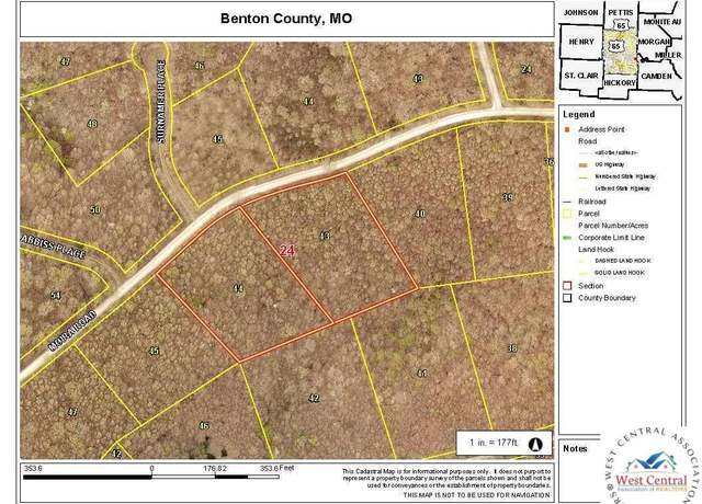 Property at Lot 1403-1404 Moira Rd, Edwards, MO 65326