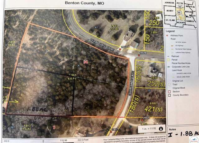 Property at 1.88 Acres Lot I - Cedar Gate Dr, Warsaw, MO 65355