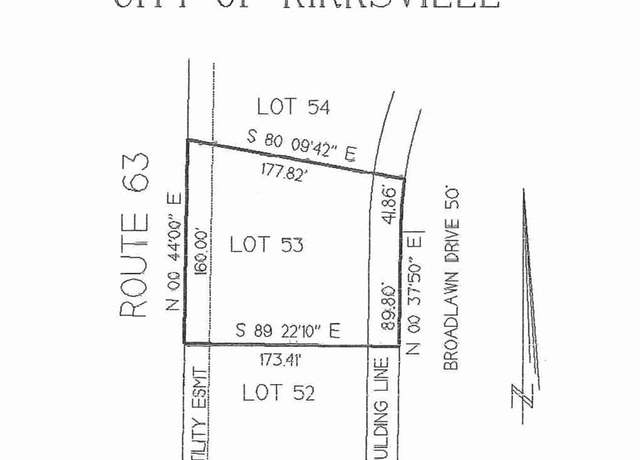 Property at Lot 53 Broadlawn Dr, Kirksville, MO 63501