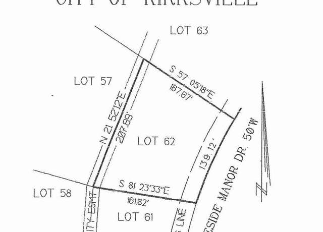 Property at Lot 62 Lakeside Manor Dr, Kirksville, MO 63501
