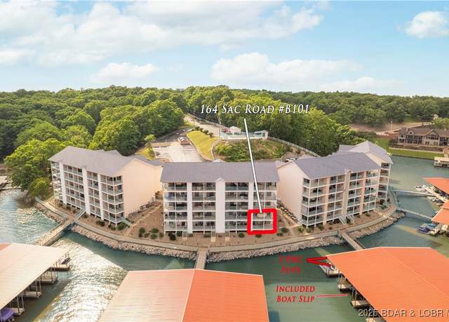 Property at 164 Sac Rd Unit B101, Sunrise Beach, MO 65079, 4 beds, 3 baths