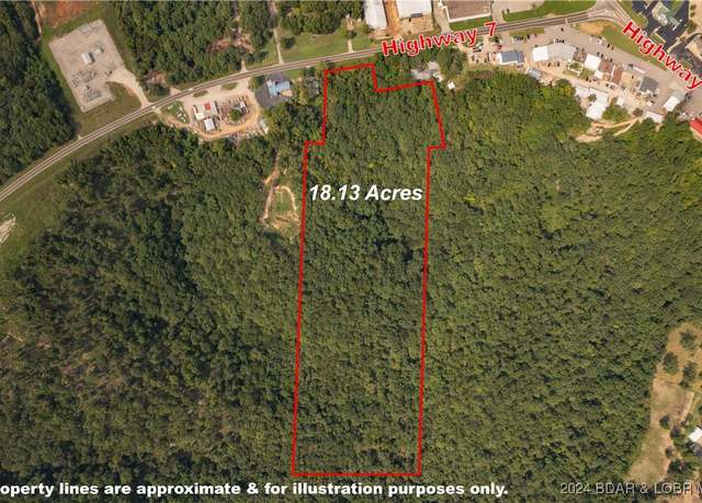Property at 18.13 Acres N State Highway 7, Camdenton, MO 65020