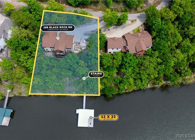 Property at 189 Black Rock Rd, Camdenton, MO 65020, 5 beds, 4.5 baths