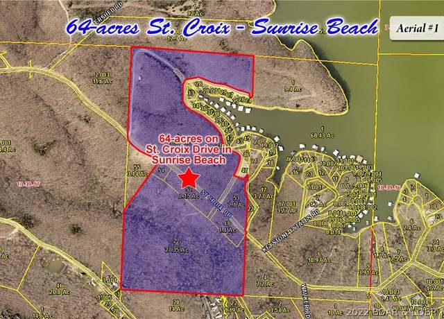 Property at 64 acres St Croix Dr, Sunrise Beach, MO 65079
