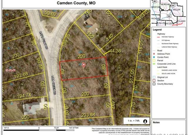 Property at Lot 453 Linn Creek Rd, Four Seasons, MO 65049