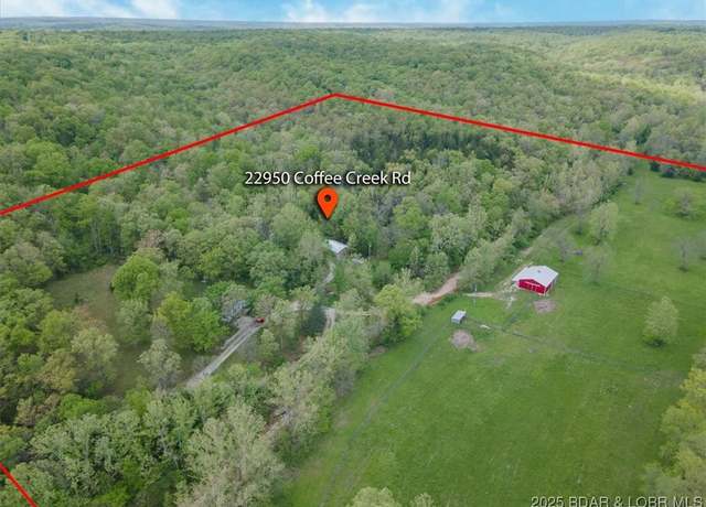 Property at 22950 Coffee Creek Rd, Versailles, MO 65084, 4 beds, 1 bath