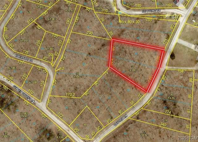 Property at Lots 87-88 Sunset Shrs, Climax Springs, MO 65324