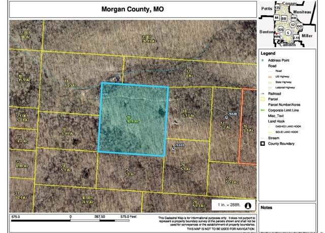 Property at 10.4 ac State Hwy T Rd, Stover, MO 65078