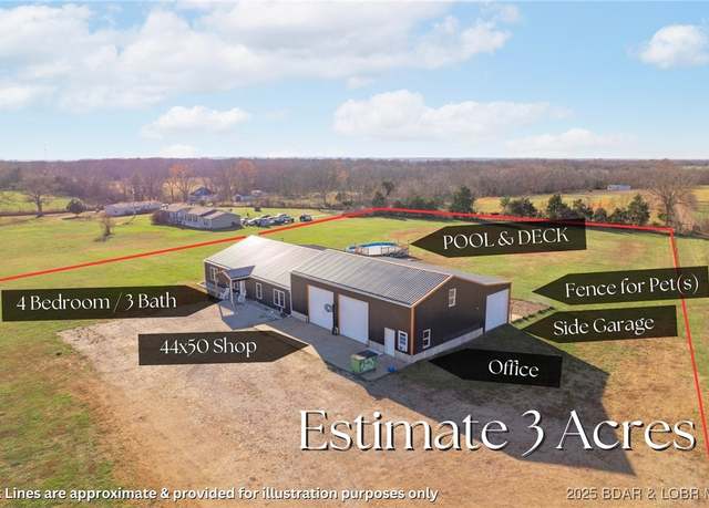 Property at 295 State Highway 42, Iberia, MO 65459, 4 beds, 3 baths
